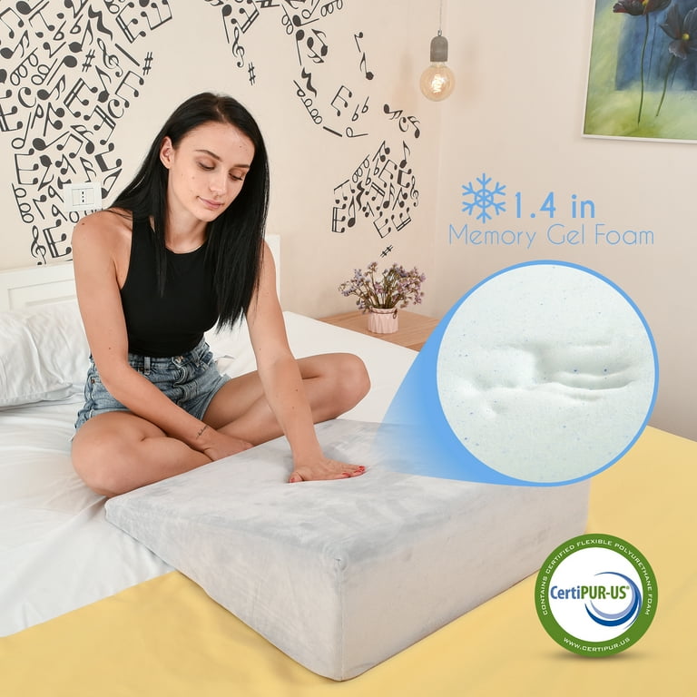 ONDEKT Wedge Pillow for Sleeping Multipurpose Pillows with Cooling