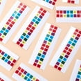 thumbnail image 5 of HOMEMAXS 30 Sheets Multi Color Alphabet Tabs Page Markers for Decoration PET Material Sticky Book Flags, 5 of 8