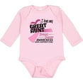 thumbnail image 3 of Inktastic I Love My Great Aunt-breast Cancer Awareness Boys or Girls Long Sleeve Baby Bodysuit, 3 of 5
