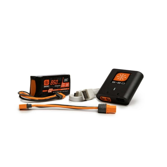 Spektrum Accessories Smart G2 Air Powerstage Bundle 1 SPMXPSA100 Airplane Batteries