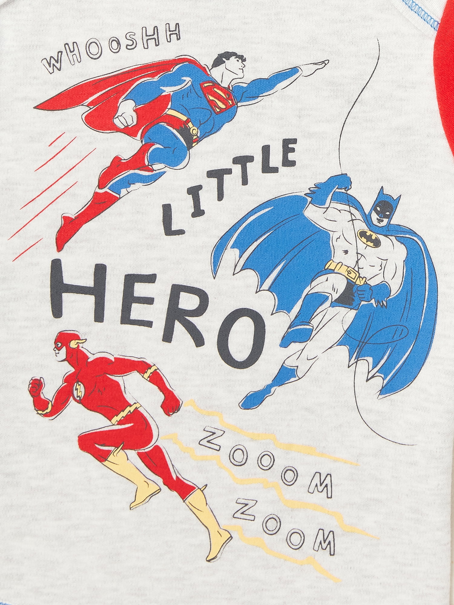 Warner Bros. Justice League Baby Boy Bodysuits, 3-Pack, Sizes 0/3-24 Months