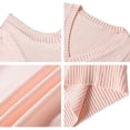 thumbnail image 5 of Women's V-Neck Sweater Vest in Premium Knit Fabric, Sleeveless Pullover Tank Top for School Uniforms & Professional Wear - Solid Colors Available, 5 of 5