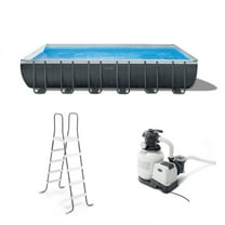 Intex 24' x 12' x 52" Ultra XTR Rectangular Frame Swimming Pool Set   Pump