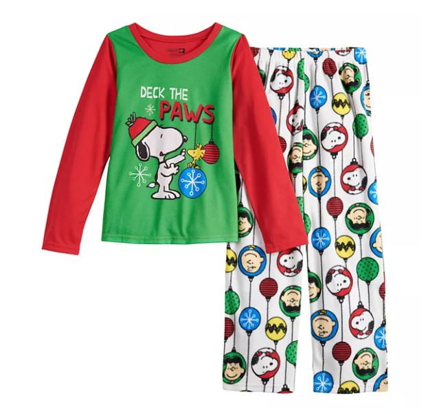 Peanuts Snoopy Pajama Set for kids size 46.