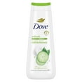 thumbnail image 1 of Dove Body Wash for 24H Lotion-Soft Skin Cucumber + Green Tea Refresh, 591 ml, 1 of 7