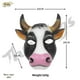 thumbnail image 3 of Máscara de vaca para baile de máscaras de Pascua Máscara de media cara de vaca Espectáculo de máscara de cerdo de parodia Máscara de vaca de plástico, 3 of 6