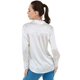 thumbnail image 2 of Camisa Devendi Casual Basica Satinada de Mujer Devendi Denim Co. 221-65, 2 of 2