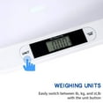 thumbnail image 5 of Baby Scale, Pet Scale, Smart Weigh Baby Scale, Weighs up to 20kg/44 lbs, Accurate Digital Scale for Infants, Toddlers, and Babies, Newborn/Puppy, Cat – Animals, 5 of 7