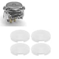 thumbnail image 1 of Joystick Replacement Caps, ABS Anti Fingerprint Gaming Replacement Button Caps 18PCS  for Repairing Matte Black,Frosted White,Transparent, 1 of 7
