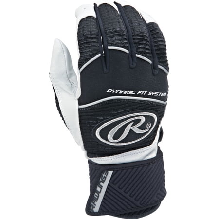 Rawlings Workhorse Adult Batting Gloves with Compression Strap