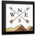 thumbnail image 1 of Perrenoud, Aubree 20x20 Black Modern Framed Museum Art Print Titled - Compass, 1 of 5