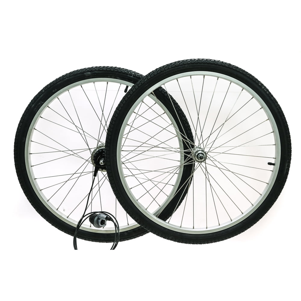 Shimano SG7R46 SL7S10 Nexus 7 Speed Internal Geared Hub 26" Bike Wheelset NEW