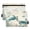Underwater Scene Featuring, variant on 2 Pack Flip Folders with Clear PVC Window Binder Pouches 3-Ring Binder Organizer for Office & Home Majestic Powerful Lion