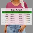 thumbnail image 4 of Women's Textured V Neck Short Sleeve T Shirt Tee Top Loose Relaxed Fit Breathable Lightweight Summer Casual Vacation Fashion | CSEONE,Blue XL, 4 of 9