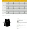 thumbnail image 5 of Hibeli Women Lapel Collar Button Down Rhinestone Fringed Long Sleeve Blouse Tops, 5 of 5