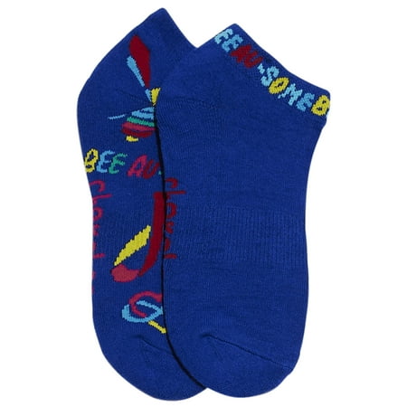 

Cherokee 2Good Women 2 Pr Pack Bamboo No Show Socks One Size Bee Au-Some