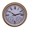 thumbnail image 1 of 15 '' Reloj de pared Termómetro Medidor Interior Hogar Almacén Temperatura Humedad Higrómetro Medidor de precisión Celsius 0 %, 1 of 9
