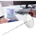 thumbnail image 2 of Huggegwe Piquet de Reçu en Acier Inoxydable avec Fond Rond, Piquet de Support de Reçu en Acier Inoxydable pour Restaurant, Piquet de Reçu Argenté pour Bureau Cuisine CJB91-51145, 2 of 9