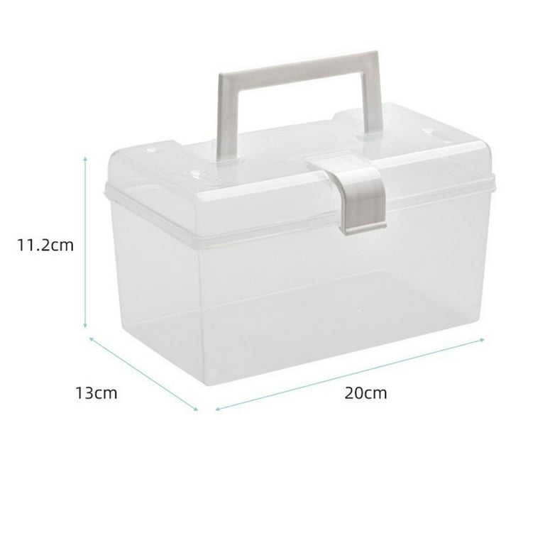 Yannee Stackable Plastic Storage Box with Handle Household Dust-proof  Sealed Large-Capacity Box,Storage Cases Organizer Set for Freezer, Cabinet,  Kitchen, Pantry Organization 