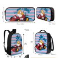 thumbnail image 5 of KUIFORTI Lunch Bag Ice Packs Printed Pencil Bag Handbag Purse Backpack Shoulder Bag with Adjustable Strap, Cute Corgi Hawaii Palm, 5 of 7