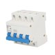 thumbnail image 1 of Disyuntor de montaje en carril DIN Mini 4P MCB - Capacidad de ruptura 6000A, 400V 20A, 1 of 10