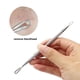 thumbnail image 1 of Kit de 7 piezas para eliminar puntos negros BuyWeek pinzas para acné extractor de imperfecciones herramientas para el cuidado de la piel del rostro, 1 of 8