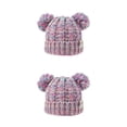 thumbnail image 2 of Guardurnaity Sombrero Fluffy Pompoms Balls Headgear Good Warmth Retention Caps para niños Type6 NO6, 2 of 6