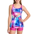 thumbnail image 2 of FUZHIQ Swimsuit for Girls 2 Piece 2t Relaxed Fit Color Block Little Girls' Swimwear Quick-Drying Two Piece Swimsuit Bathing Suit Girl Padded Beach Swimwear, 2 of 5