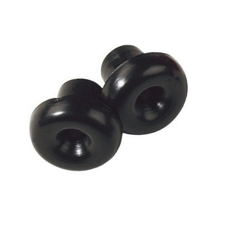 Prestige Soft Silicone/PVC Replacement Stethoscope Eartips–Threade Small & Large - S-SET-OneSize-Black