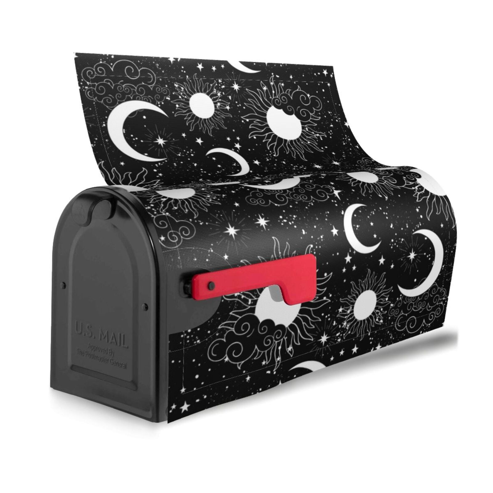 Kdxio Magnetic Mailbox Cover 25.5x21 in Mailbox Cover Outdoor Decoration Holiday Mailbox Covers for Home Garden Yard-25.5x21 in