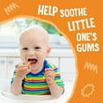 thumbnail image 4 of Earth's Best Organic Teething Crunchy Sticks Cheddar Cheese Puffed Baby Snack, 0.56 oz Bag, 4 of 14