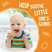 (2 pack) Earths Best Organic Teething Crunchy Sticks Cheddar Cheese Puffed Baby Snack, 0.56 oz Bag