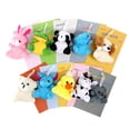 thumbnail image 2 of Llavero de animales de peluche para el Día de San Valentín con tarjetas, 20 unidades, 2 of 9