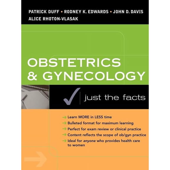 McGraw-Hill Just the Facts Obstetrics & Gynecology: Just the Facts, (Paperback)