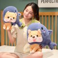 thumbnail image 2 of Plush Toy Beautiful Lovely Adorable Soft Comfortable Decoration PP Cotton Shark Dog Stuffed Animal Pillow Cushion Doll Kids Gift, 2 of 8