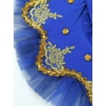 thumbnail image 6 of YONGHS Girls Sequins Ballet Dance Tutu Dress Skirted Leotard Swan Ballerina Performance Costume Dark_Blue 6, 6 of 7