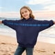 thumbnail image 3 of Sudaderas con capucha para niños y niñas, sudaderas casuales de manga larga, lindas sudaderas de gran tamaño con bolsillo de polar, chaquetas para niñas, 3 of 6