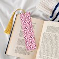 thumbnail image 4 of Kdxio Tulips Flowers Print Metal Tassel Bookmarks,Perfect Gift for Art Lovers and Bookworms Metal Bookmarks for Women, 4 of 8