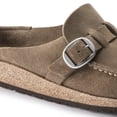 thumbnail image 4 of BIRKENSTOCK BUCKLEY SUEDE LEATHER Clogs Gray Taupe, 4 of 10