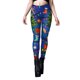thumbnail image 1 of Gibobby Leggings deportivos mujer Leggings de yoga navideños para mujer Leggings de levantamiento de cadera con impresión digital navideña(Azul,G), 1 of 5