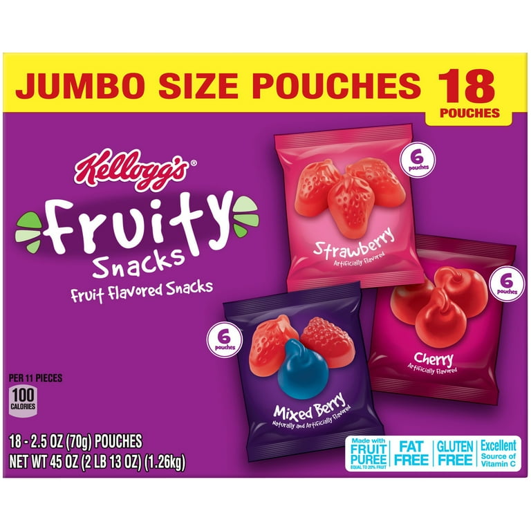 EWG's Food Scores Kellogg's Fruity Snacks Strawberry Fruit