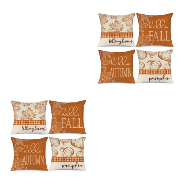 Funda de cojín Advancent 4 piezas decorativa suave Halloween-14