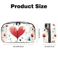 thumbnail image 5 of Valentine's Day Cable Organizer Waterproof Oxford Cloth Travel Case, PC Case, Cable Organizer Bag, Cable Organizer Desk, Electronic Digital Products Storage Case 5.9x9.44x3.14 in, 5 of 6