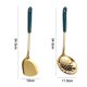 thumbnail image 2 of Juego de utensilios de cocina dorados de 2 piezas, juego de utensilios de cocina de acero inoxidable con aspecto vintage, fácil de limpiar, regalo perfecto., 2 of 5