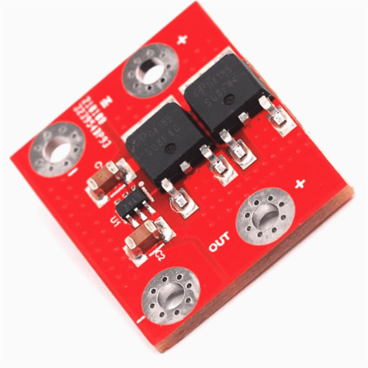 3-28V 15A High Current Ideal Diode Solar Energy Anti Reverse Irrigation Battery Charging Anti Backflow Protection 10 Pcs,10 * 15A ideal diode,Red & Black
