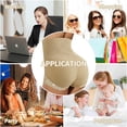 thumbnail image 3 of AILIVIN Women High Waist Body Shaper Butt LifterShapewear Lace Shaping Tummy Control Shapewear Panties Slimming Comfortable Shaper Panties,Beige,S/M, 3 of 7
