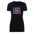 thumbnail image 2 of USA T-shirts, Women's 4th of July Shirts, Red White and Blue Patriotic Shirts - Black MH200WPATRIOT S12 XS, 2 of 3