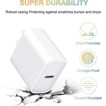 2 PCS Charger fast white