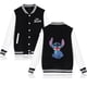 thumbnail image 3 of Chaqueta de béisbol Lilo Stitch para hombre y mujer, estilo hip hop, estilo Harajuku, ropa de calle, abrigos holgados para niños y niñas, para la universidad, 3 of 5