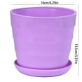 🌈 1Pc Flower Pot Clearance! Ceramic Resin Plastic Flower Pot Thick Sky